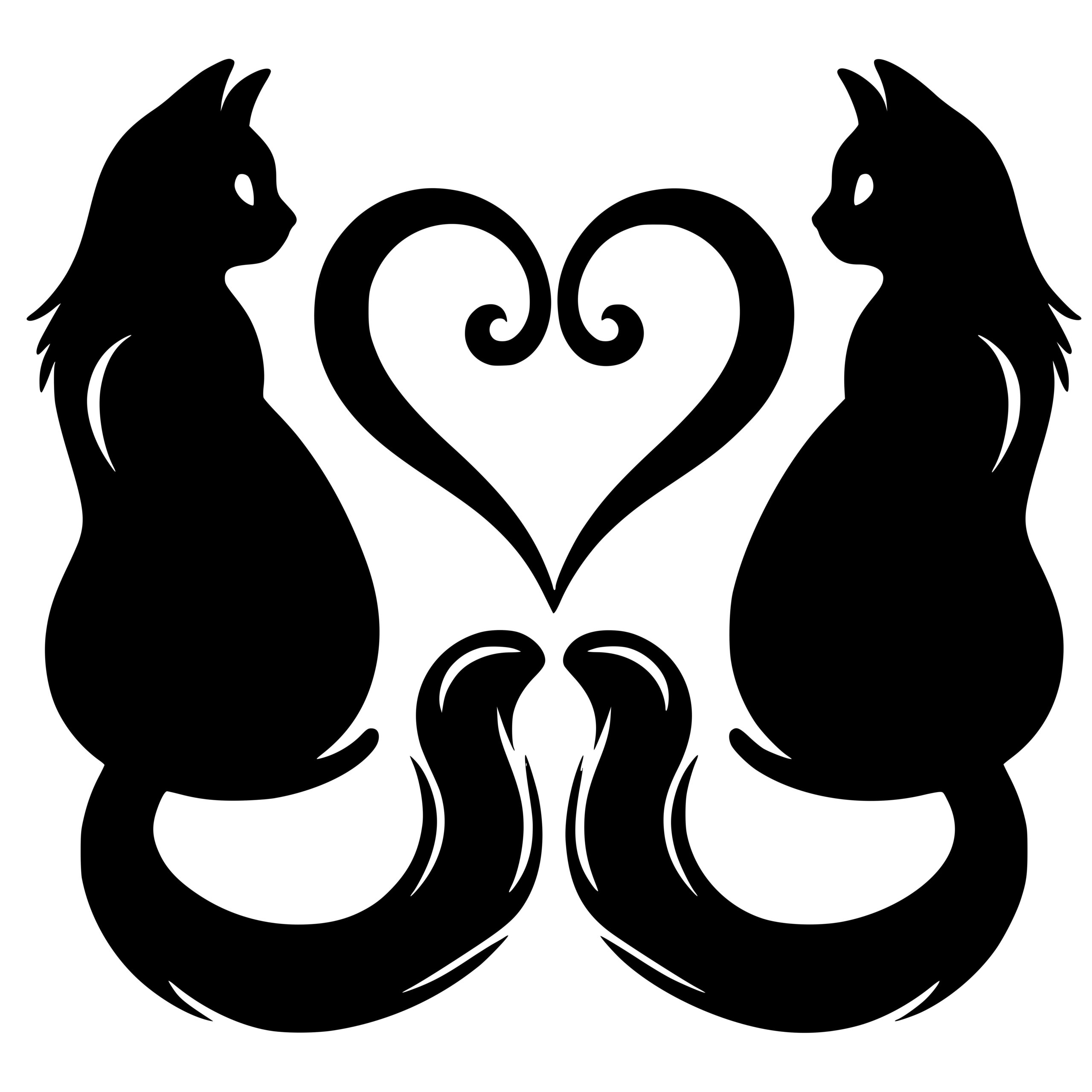 Download Cats in Love Design – Perfect for Cricut & Silhouette