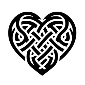 Intricate Heart Knot