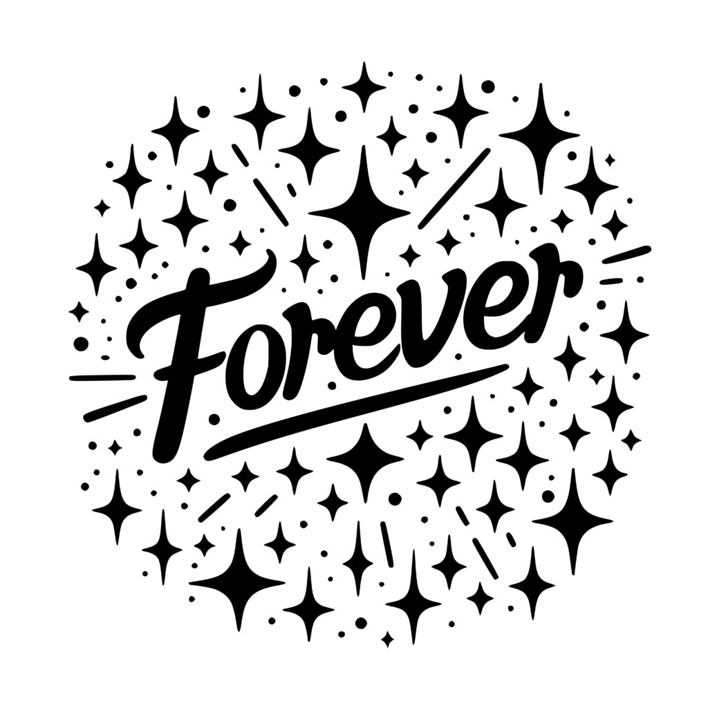 Forever Stars SVG File for Cricut, Laser, Silhouette, Cameo