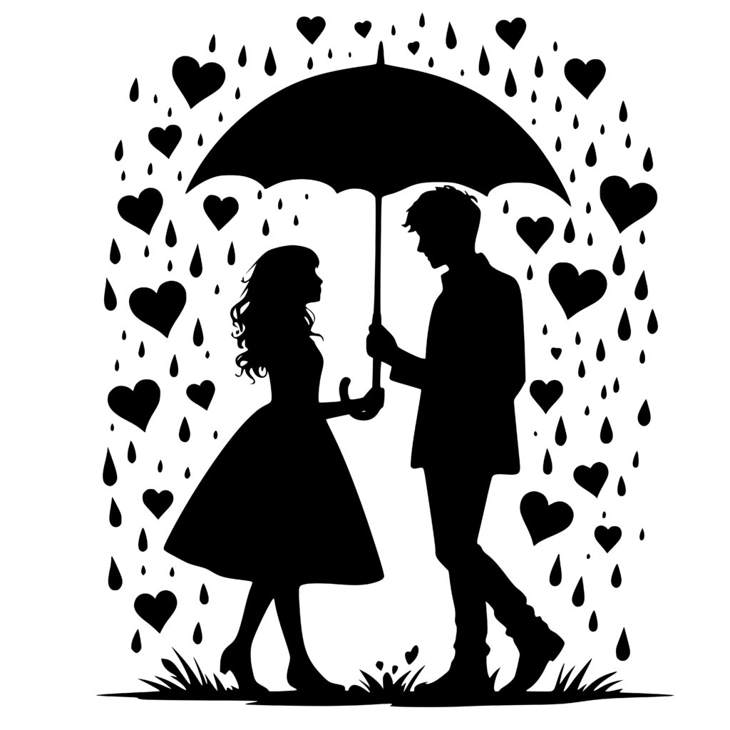 Love Umbrella SVG File: Perfect for Cricut & Laser Machines