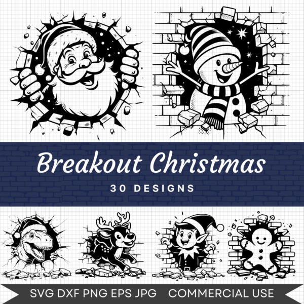 Breakout Christmas – 30 Designs