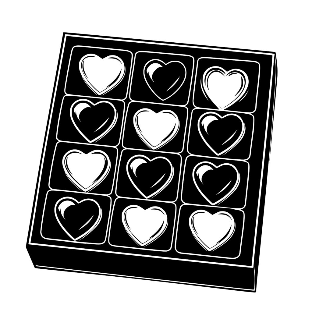 Heart Candy Box SVG, PNG, DXF for Cricut, Laser Machines