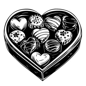 Heart Chocolates Galore