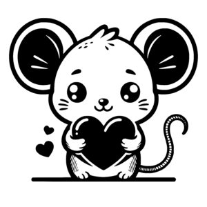 Adorable Mouse Love