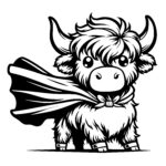 Superhero Cow