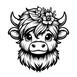 Flower Crowned Cow