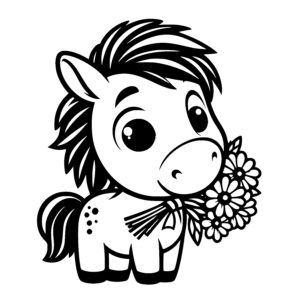 Floral Pony