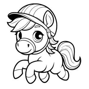 Helmeted Pony