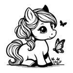 Butterfly Pony Friend