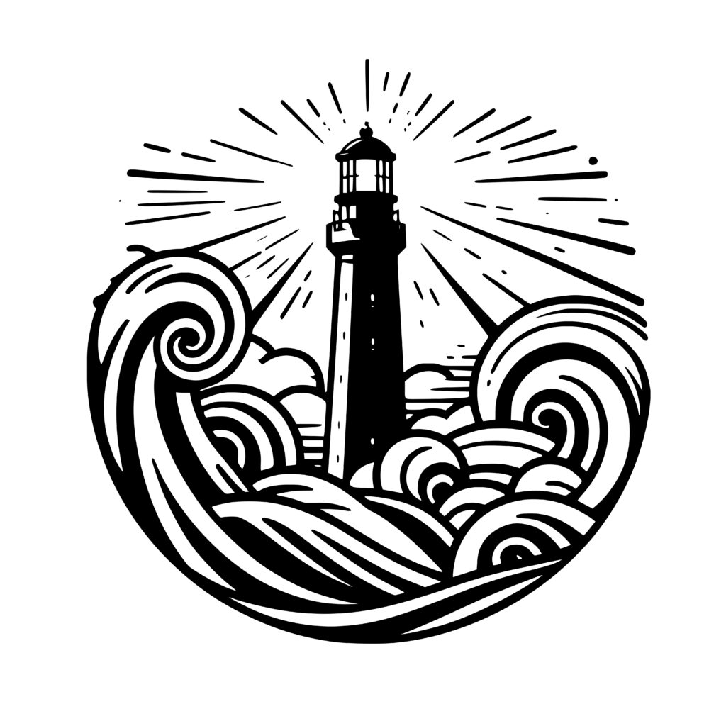 Guiding Beacon Lighthouse Design for Cricut, Silhouette, Laser Machines