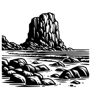 Monolithic Rock Formation