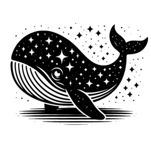 Starry Night Whale