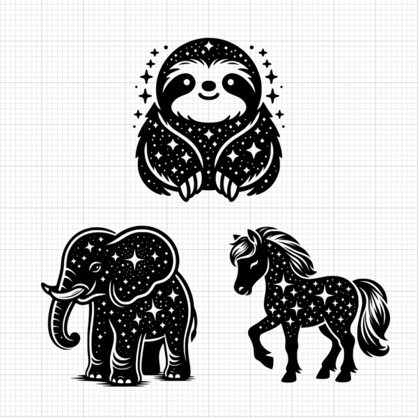 Starry Animals (3)