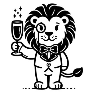 Fancy Lion Cheers