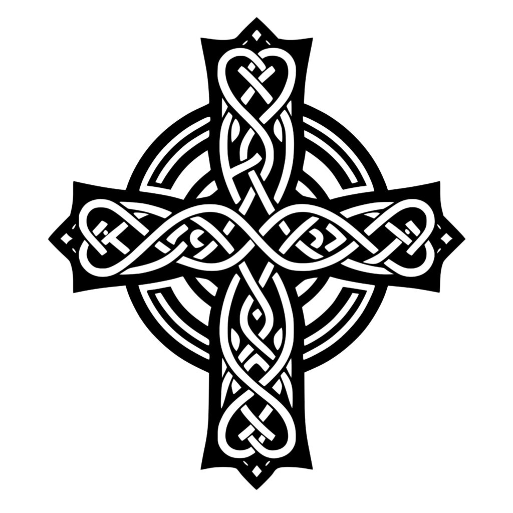 Beautiful Celtic Cross SVG File for Cricut, Laser, Silhouette, Cameo