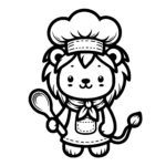 Happy Chef Lion