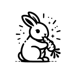 Carrot Loving Rabbit