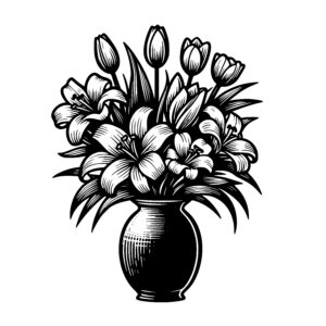 Blooming Tulip Vase