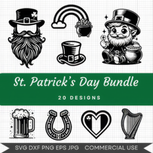St. Patrick’s Day Bundle – 20 Instant Download Svg Images
