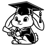 Happy Graduate Bunny