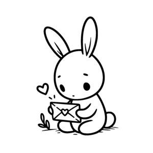 Bunny Love Note