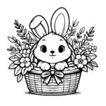 Bunny Flower Basket