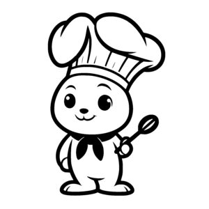 Happy Chef Bunny