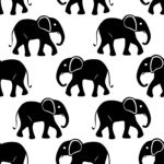 Playful Elephant Pattern