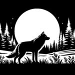 Moonlit Wolf Watch