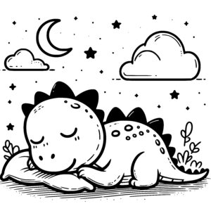 Sleepy Dinosaur Bedtime