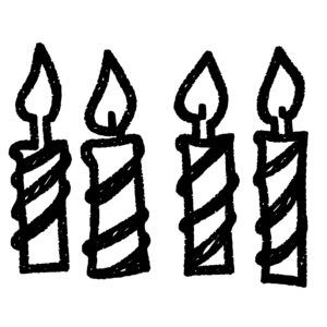 Twisted Birthday Candles