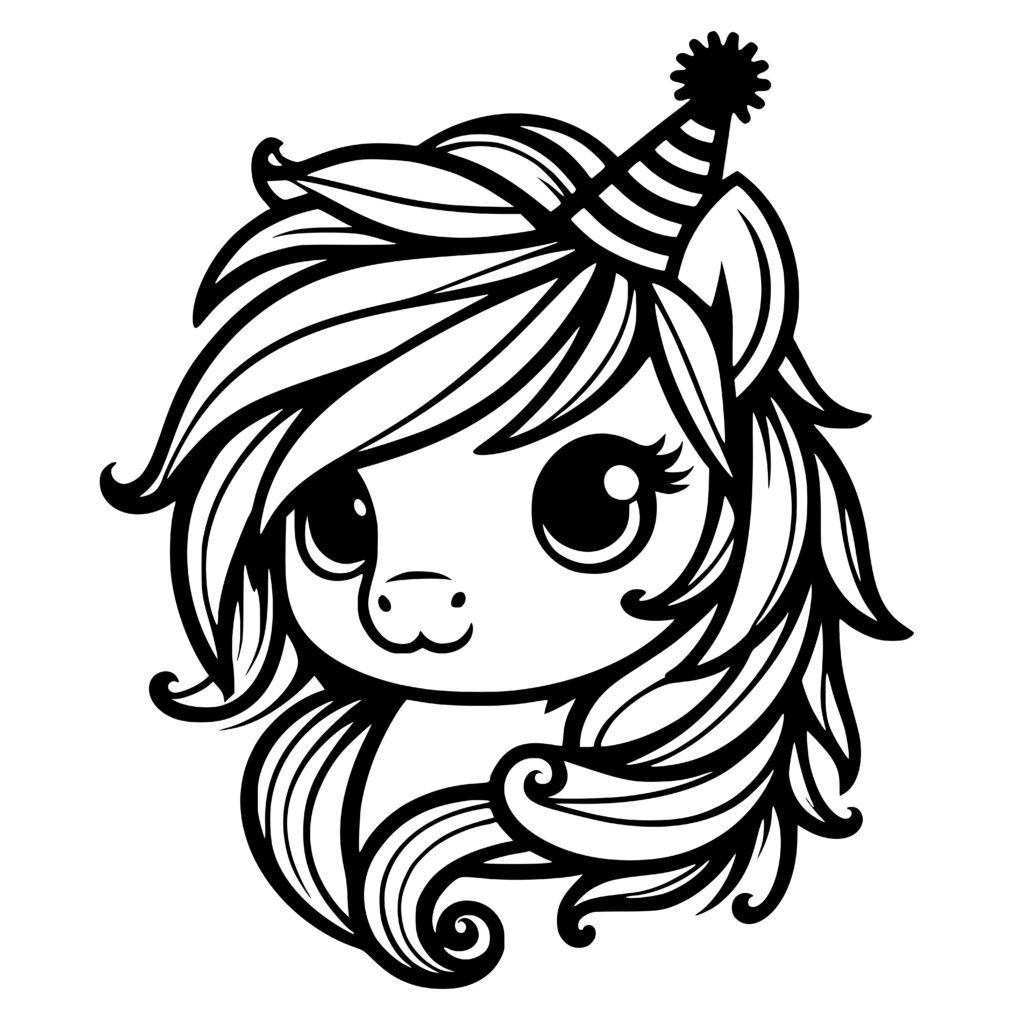 happy-unicorn-party-design-for-cricut-silhouette-laser-machines