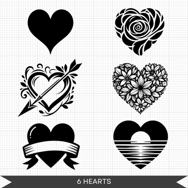 6 Hearts