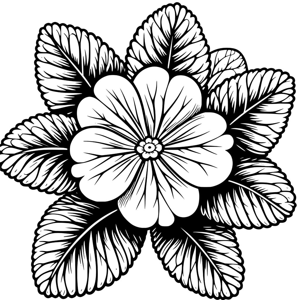 Majestic Primrose SVG for Cricut, Silhouette, Laser Machines