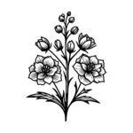 Delphinium Blossoms