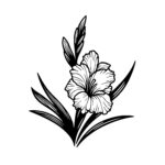 Elegant Gladiolus Blossom