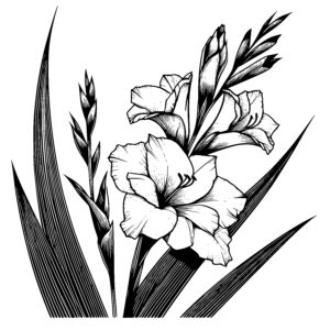 Vibrant Gladiolus