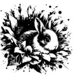 Floral Hare Enchantment