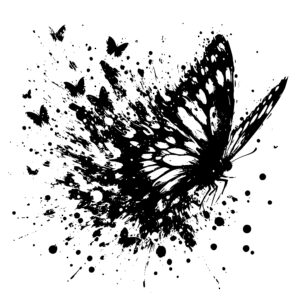 Ink Butterfly Transformation