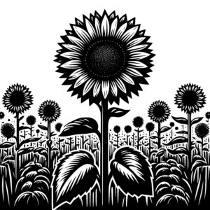 Giant Sunflower Field