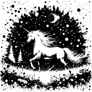 Moonlit Unicorn Gallop