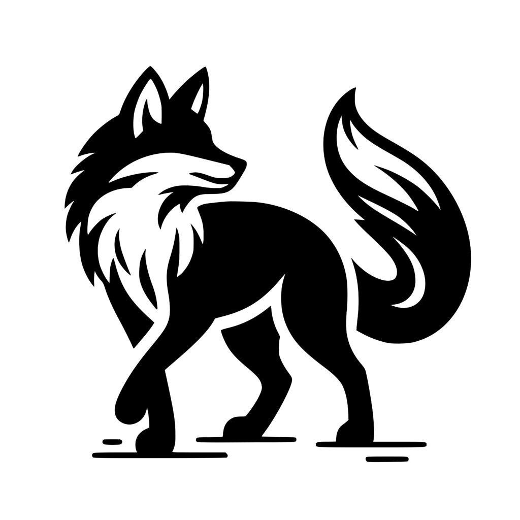 Sleek Fox Profile Design | SVG, PNG, DXF for Cricut, Glowforge
