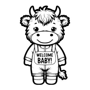 Cow Baby Welcome