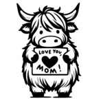 Moo-therly Love Sign
