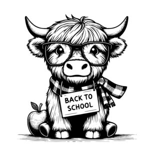 Academic Highland Cow