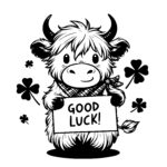 Cheerful Clover Cow