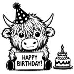 Highland Cow Birthday Bash