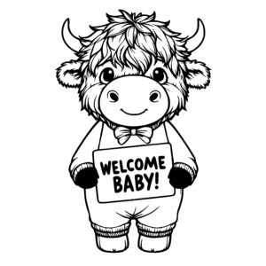 Joyful Welcome Cow