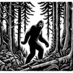 Bigfoot Forest Sighting