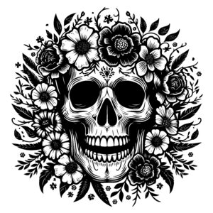 Blossoming Skull